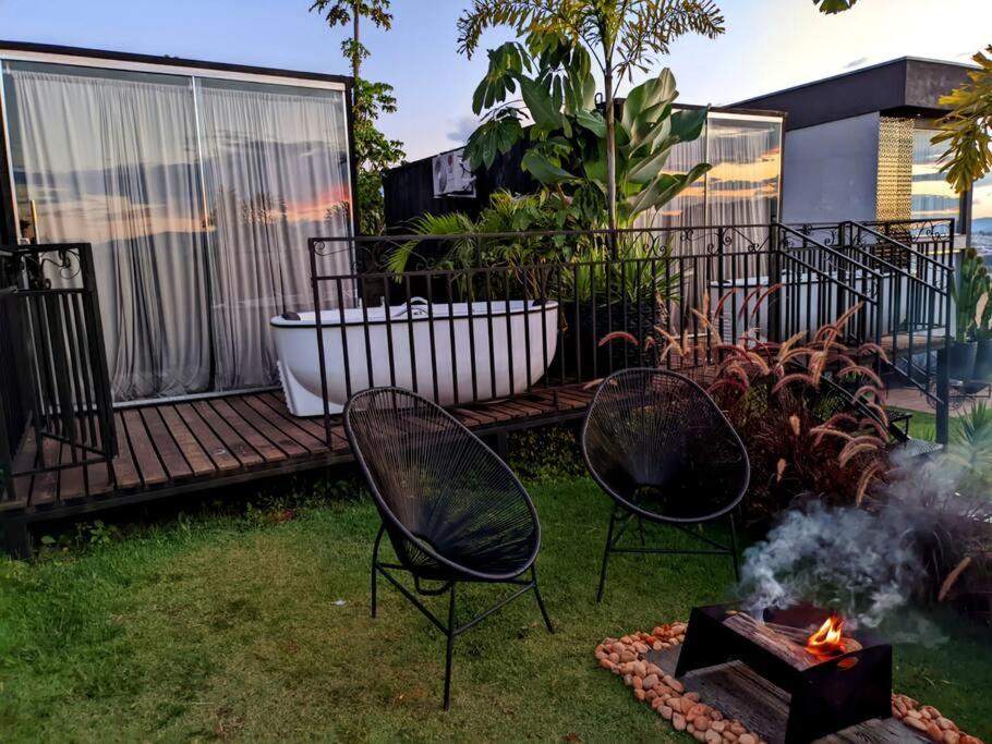 Tiny House Paraiso Minicasas Com Hidromassagem Pouso Alegre Εξωτερικό φωτογραφία