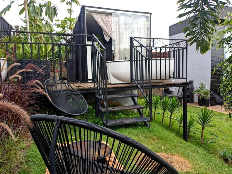 Tiny House Paraiso Minicasas Com Hidromassagem Pouso Alegre Εξωτερικό φωτογραφία