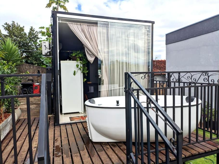 Tiny House Paraiso Minicasas Com Hidromassagem Pouso Alegre Εξωτερικό φωτογραφία