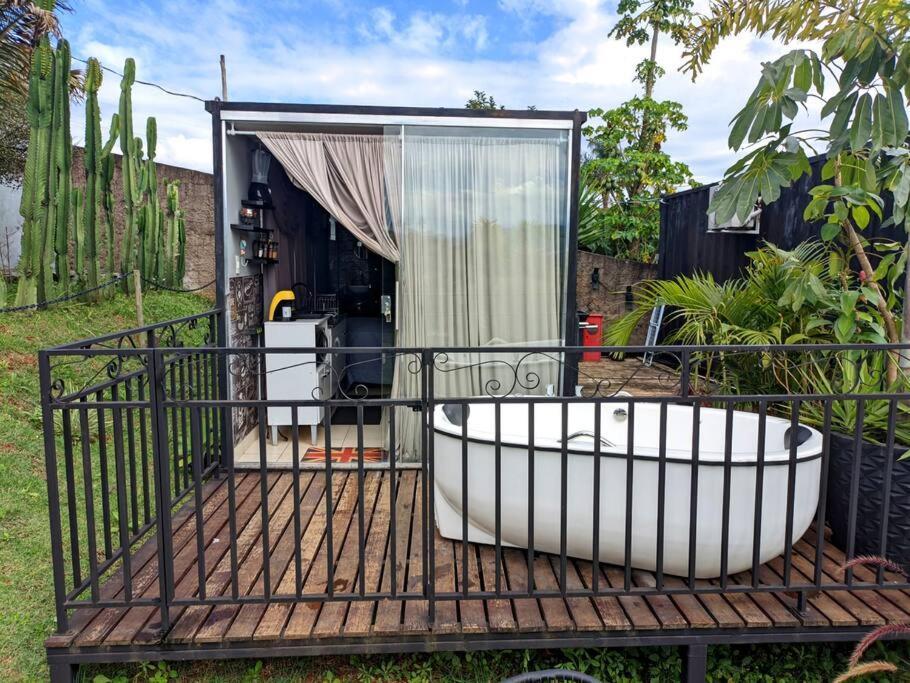 Tiny House Paraiso Minicasas Com Hidromassagem Pouso Alegre Εξωτερικό φωτογραφία