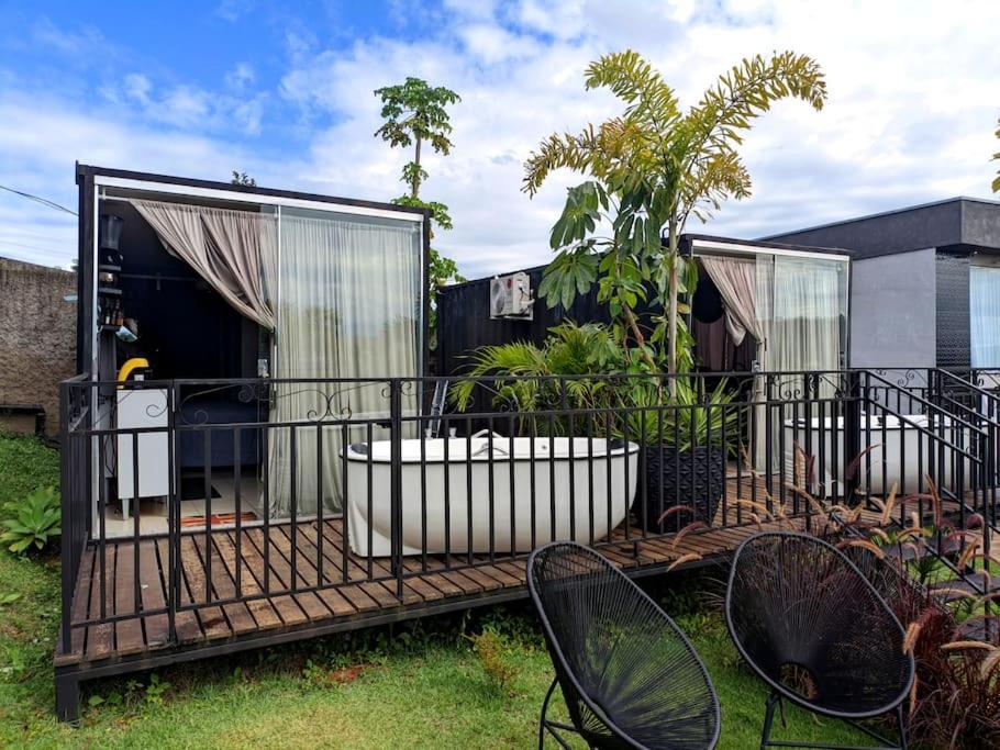 Tiny House Paraiso Minicasas Com Hidromassagem Pouso Alegre Εξωτερικό φωτογραφία
